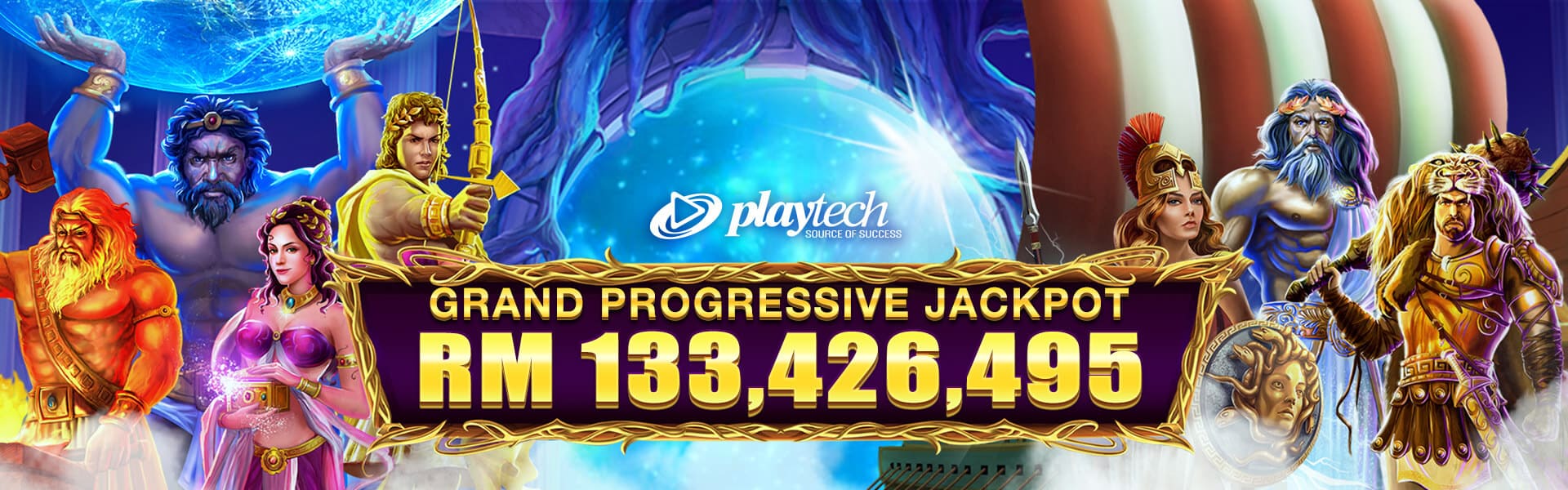 Playtech progressive jackpot slot games